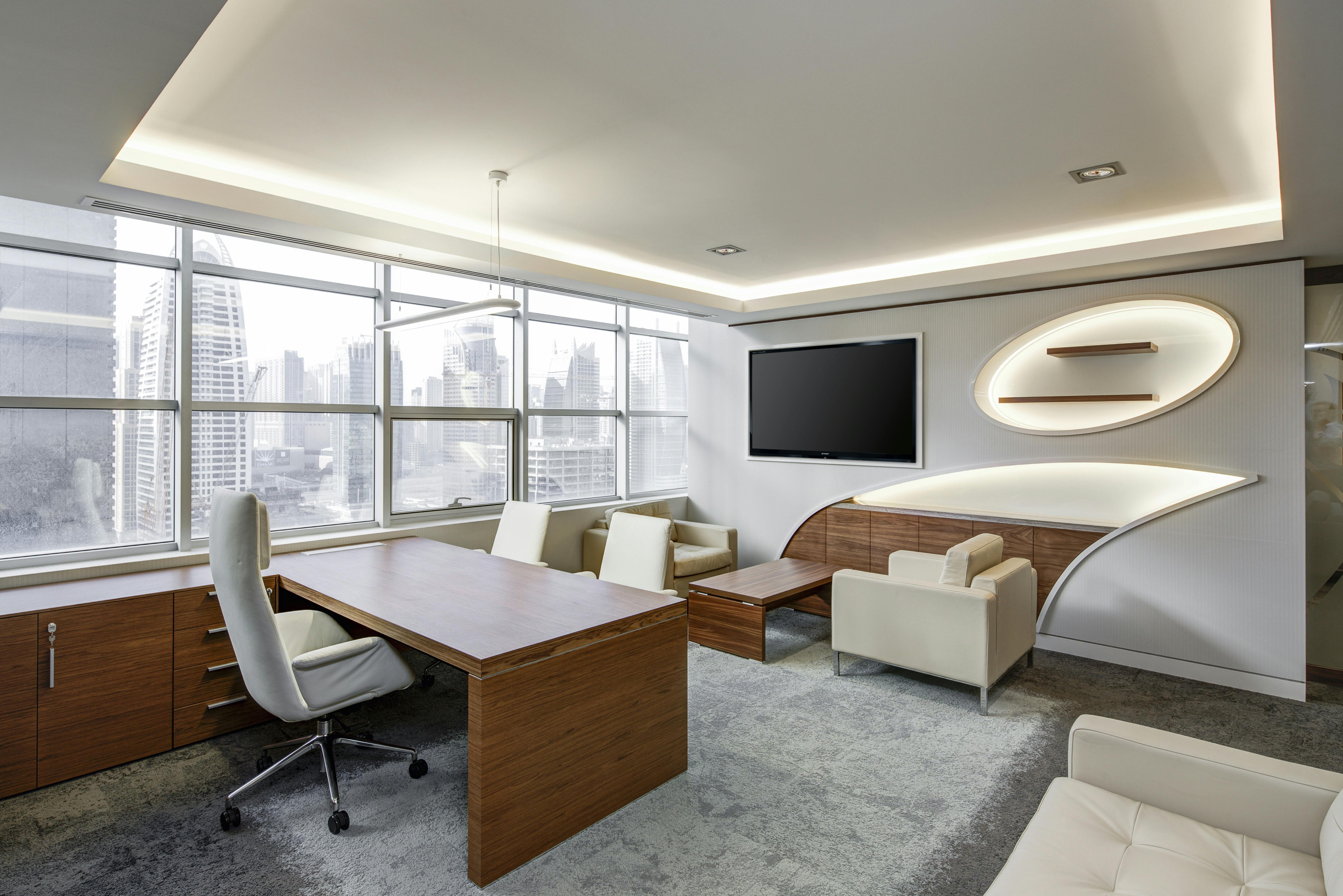 Modern Office Interior Lighting